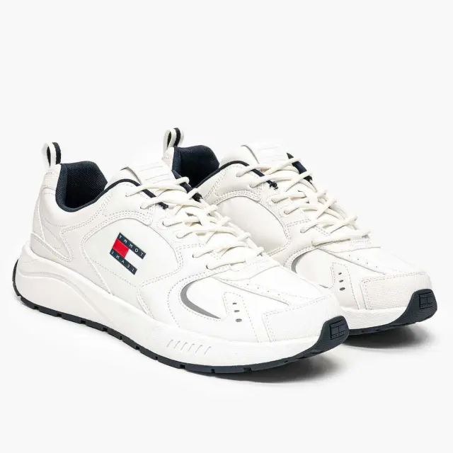 Ανδρικά Sneakers Tommy Hilfiger EM0EM01621-YBL Λευκά Άσπρο - 44 2