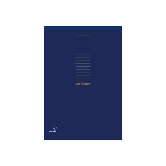 Typotrust Parthenon Μπλοκ σημειώσεων ριγέ Α5 80 φύλλων (602) (TYP602)