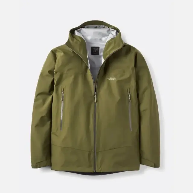 Rab Namche Jacket 3L Gore-Tex Ανδρικό Αδιάβροχο Regular Fit Army - Large