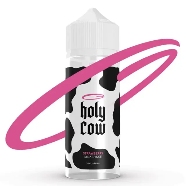 Holy Cow Strawberry Milkshake Flavour Shot 25ml/120ml
