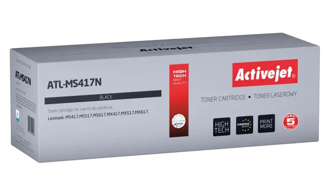 Activejet ATL-MS417N toner (replacement for Lexmark 51B2H00 Supreme 8500 pages black)