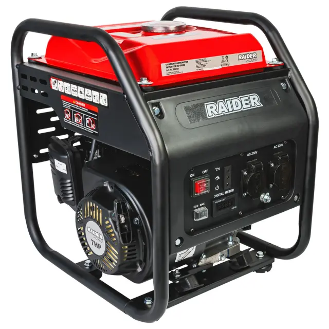 RAIDER Γεννήτρια βενζίνης τετράχρονη 4.2kW INVERTER RD-GG20 2