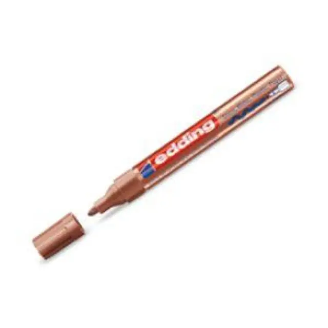 Μαρκαδόρος ανεξίτηλος Edding 750 στρογ. μύτη 2-4mm μπρούτζος