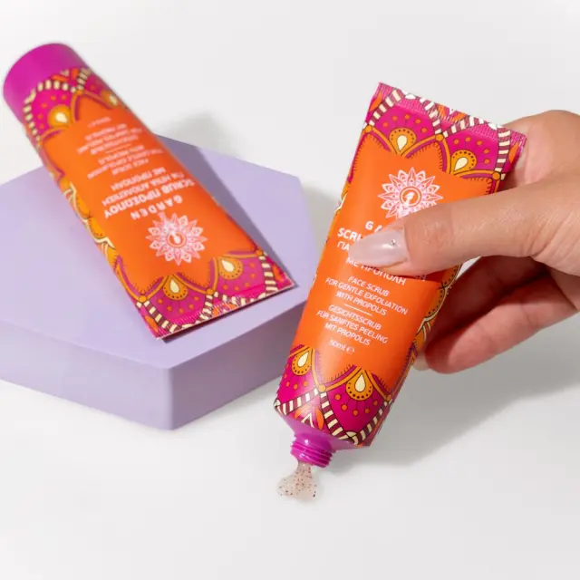 GARDEN Face Scrub Nourishing Propolis Απολεπιστικό Προσώπου για Ήπια Απολέπιση με Πρόπολη 50ml 3