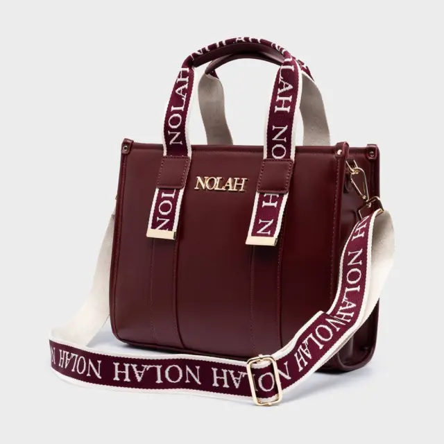 Τσάντα χειρός Kendra Burgundy Nolah 2