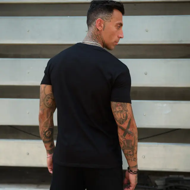 T-shirt Noshame® Μαύρο με patch - 142528 - XXL 2