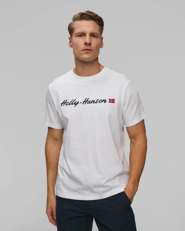 Helly Hansen Core Graphic T-Shirt 2.0 White - S 2