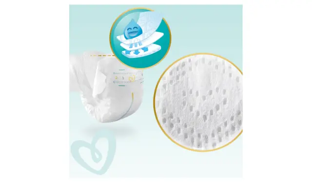 Πάνες Pampers Premium Care Jumbo Pack Νο1 Newborn (2-5kg) 50τεμ 2