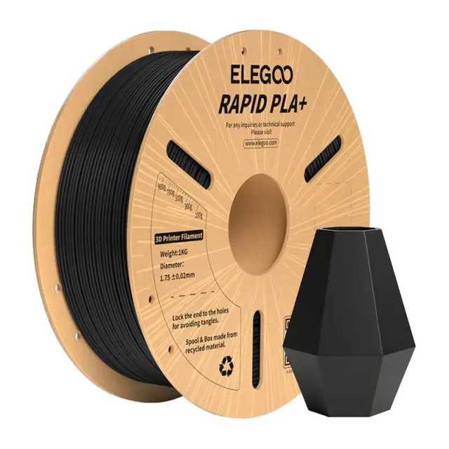 Elegoo Rapid PLA+ Black 1kg 2