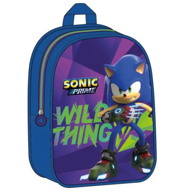 Sonic Prime Σχολική Τσάντα Πλάτης Δημοτικού Μπλε 29 x 22 x 10 cm Μπλε 3