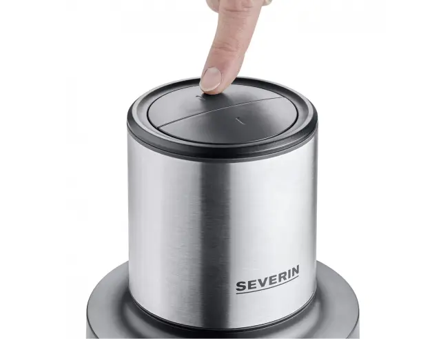 Πολυκόφτης Severin KM3867 με ισχύ 400W και χωρητικότητα 1L - Inox/Black 3867 3