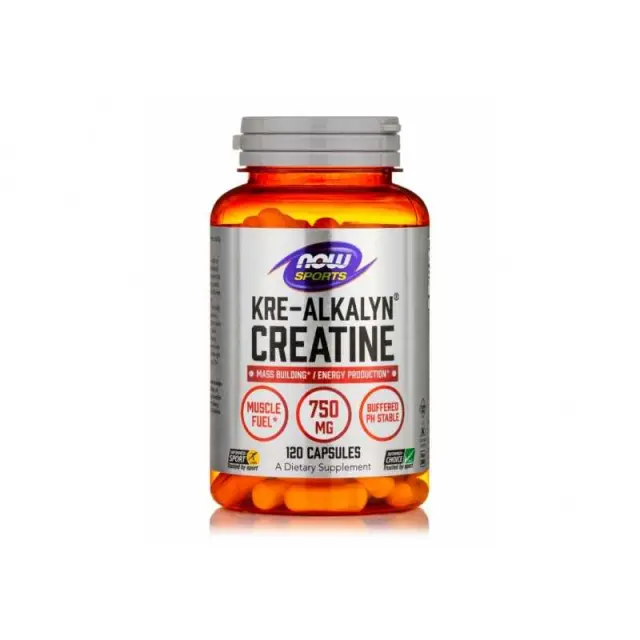 Now Foods Kre-Alkalyn® Creatine 120 Capsules
