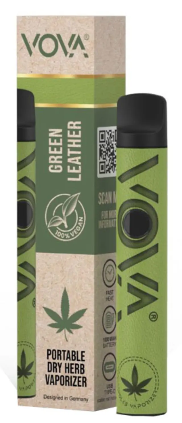 Vova Dab Pen - Vaporizer 1000mAh - Πράσινο Δέρμα (for Herbs)