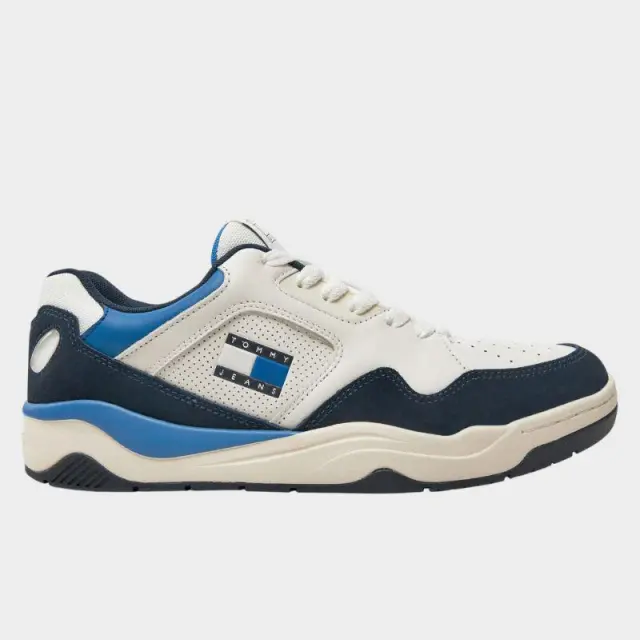 Tommy Hilfiger - Ανδρικά Sneakers Tjm New Basket Sneaker Lc EM0EM01500-C1G Μπλε - 44