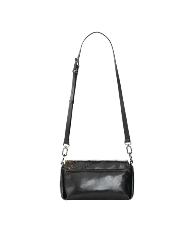 Desigual - Γυναικεία Τσάντα Ώμου / Χιαστί Mistral Naron Mini 26WAXP61-6009 Καφέ/Μαύρο 3