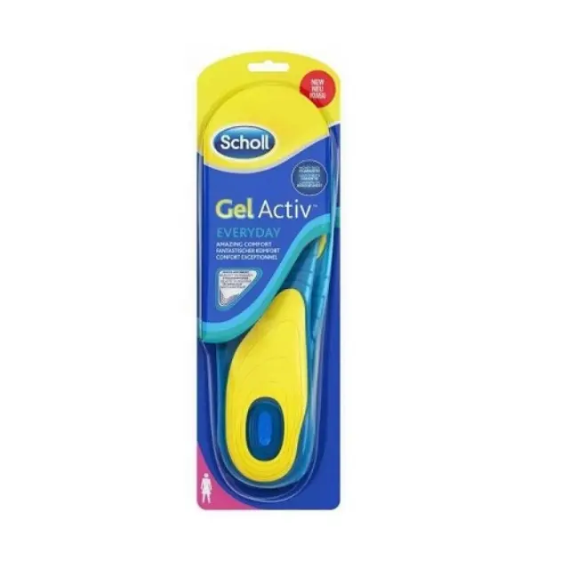 Scholl Gel Activ Everyday Γυναικείοι Πάτοι Μέγεθος (Νο 35.5-40.5) | Ένα Ζευγάρι