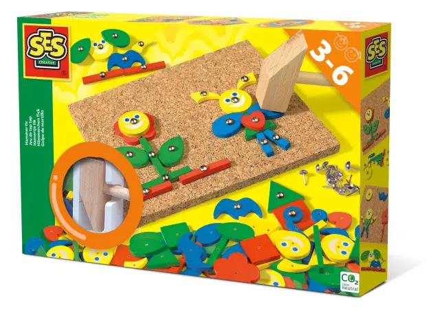 SES Creative - Hammer tic shapes imagination - S00926 - Toys