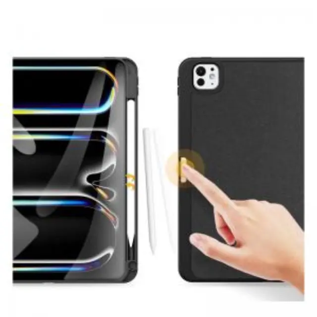 Θήκη TPU Flip Dux Ducis Apple iPad Pro 11.0" (2024) Shock Proof Domo Μαύρο N65822 3