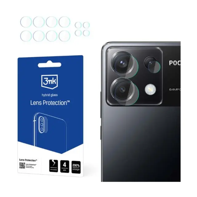 3mk Lens Protection Hybrid Camera Glass Xiaomi Poco X6 5G