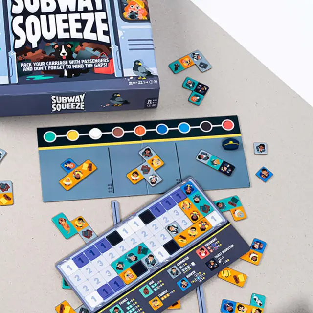 Επιτραπέζιο με κάρτες Subway Squeeze BT-18 - Professor Puzzle 2