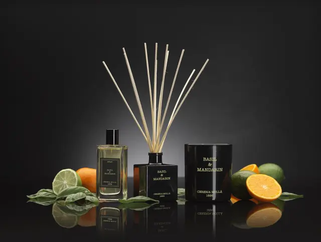 CERERIA MOLLA 1899 PREMIUM REED DIFFUSER 100ml BASIL & MANDARIN - One size 2