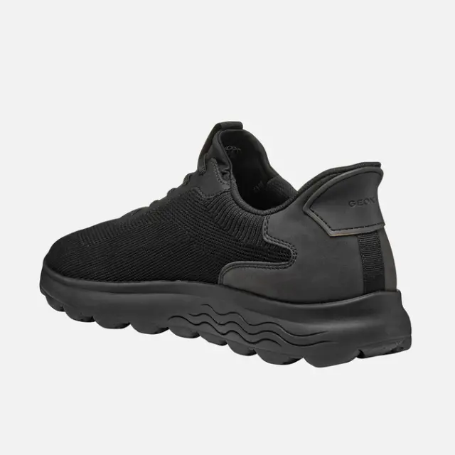Ανδρικά Ανατομικά Sneakers Geox Spherica Plus U55MPA 06KEK C9999 Μαύρα Μαύρο - 45 3