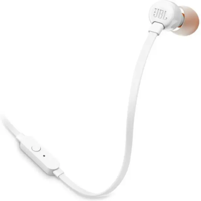 JBL® T110E In-ear Handsfree Ακουστικά με Βύσμα 3.5mm Λευκό 3