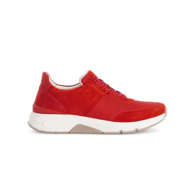 Gabor Sneakers Γυναικείο δέρμα Nubuck/ύφασμα Κόκκινο GAB/86897 48-CHILI