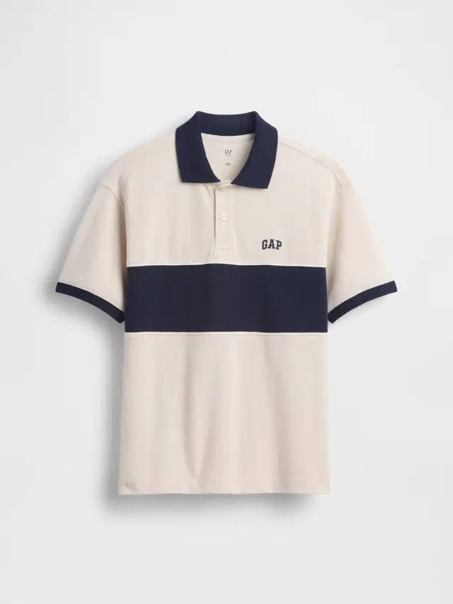 Παιδική Μπλούζα Polo regular grey