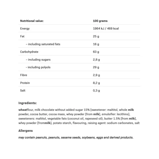 ALLNUTRITION Fitking Cookie Butter Cookies With Milk Chocolate 2