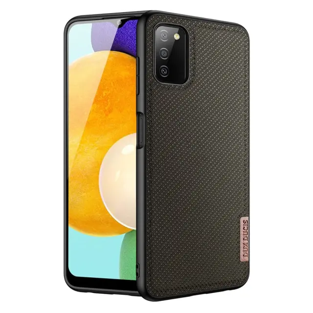 Dux Ducis® Fino Back Cover Υφασμάτινο για Galaxy A03s- Πράσινη