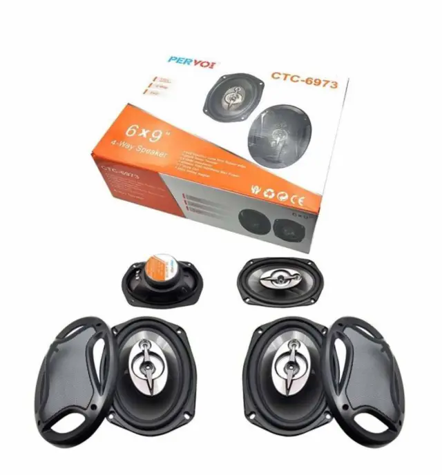 Σετ Ηχεία Αυτοκινήτου 6x9" με 150W RMS (4 Δρόμων) CTC-6973 2
