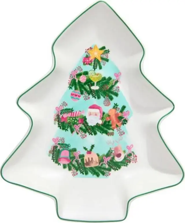 Maxwell & Williams Tis Season Πιάτο Έλατο 25cm Λευκό