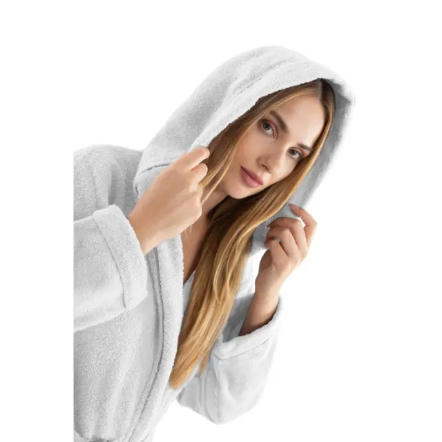Μπουρνούζι Guy Laroche Casual White LARGE 3
