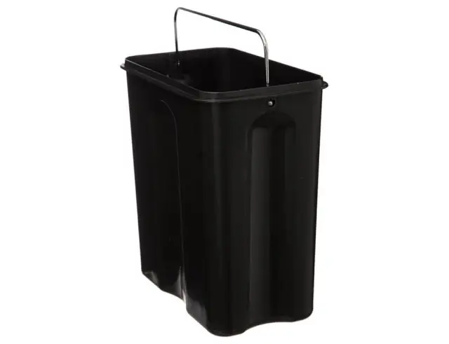 Κάδος απορριμμάτων 5Five με χωρητικότητα 5L και διαστάσεις 29x14.2x30.5cm - Black 160848J 2