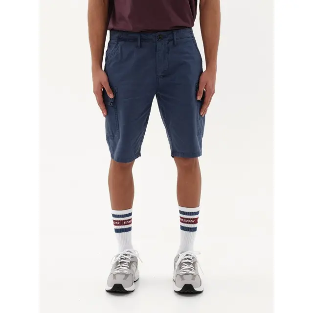 Emerson Men's Cargo Short Pants (231.EM47.295-INDIGO BLUE) - Μπλέ