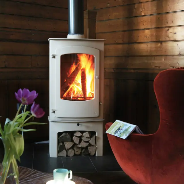 Charnwood Cove 3 Σόμπα Ξύλου - Black 2