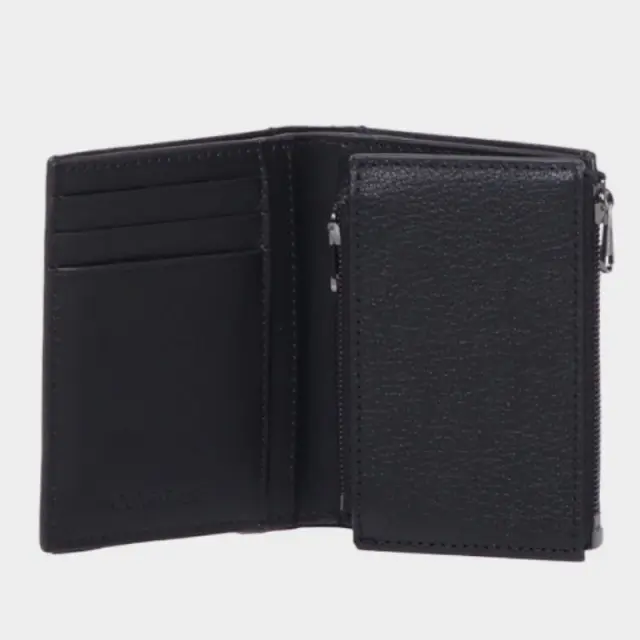 Calvin Klein - Ανδρικό Πορτοφόλι Modern Bar Trifold 6Cc Detach K50K510886-BAX Μαύρο 3
