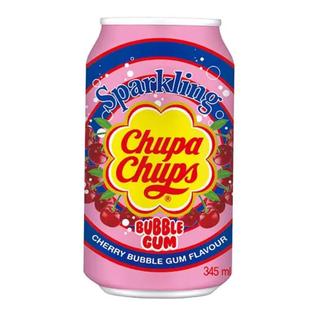 Chupa Chups Cherry Bubble Gum 345ml