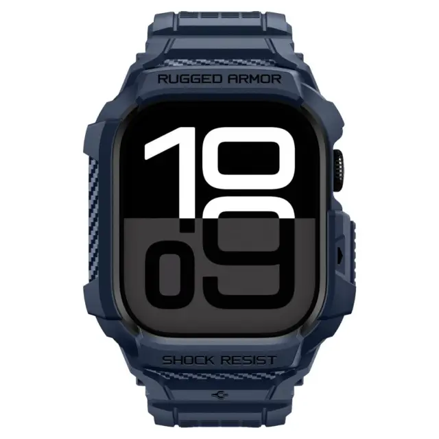 SPIGEN RUGGED ARMOR ”PRO” V2 APPLE WATCH 10 / 11 (42 MM) NAVY BLUE 2