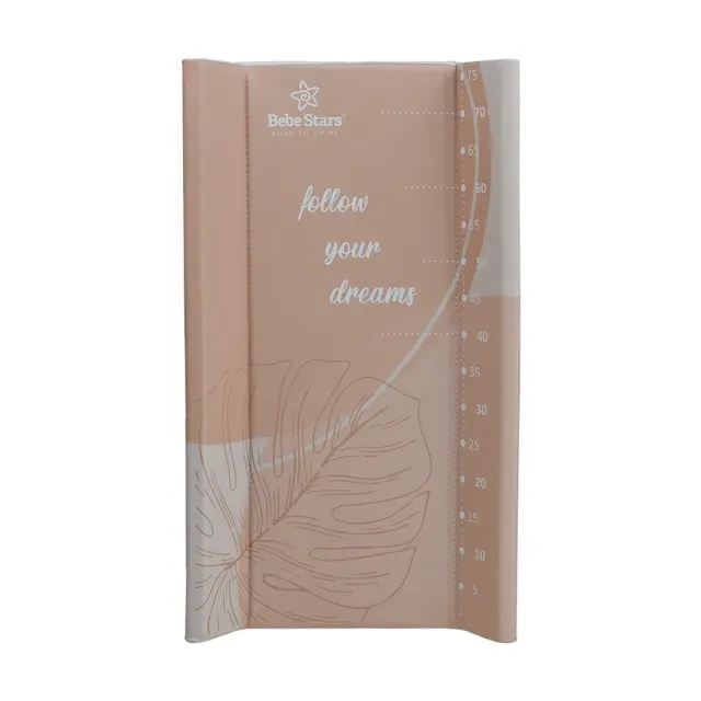 Αλλαξιερα Pvc Μαλακη Bebe Stars Leaf Mocha 19-182