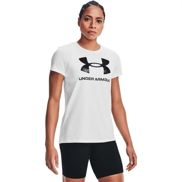 Under Armour Sportstyle Graphic T-shirt (1356305-102) - Λευκό