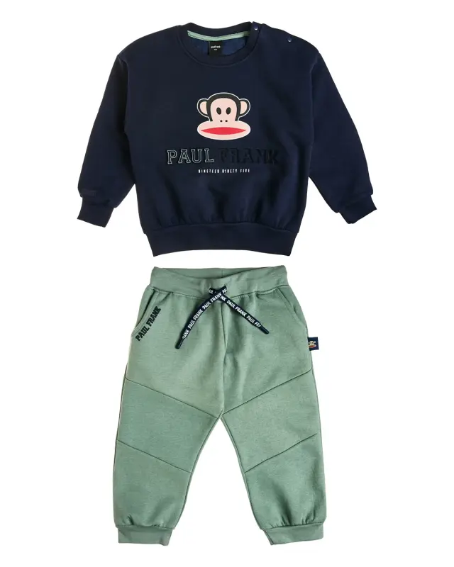 Σετ φόρμας φούτερ Paul Frank με ανάγλυφα γράμματα