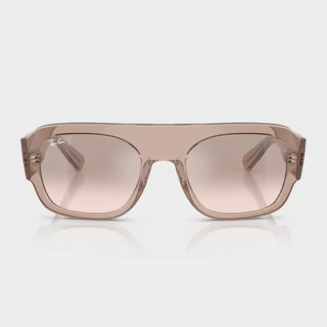 Γυαλιά Ηλίου Ray-Ban 0RB2218 67278Z Διαφανές Ανοιχτό Καφέ - 55