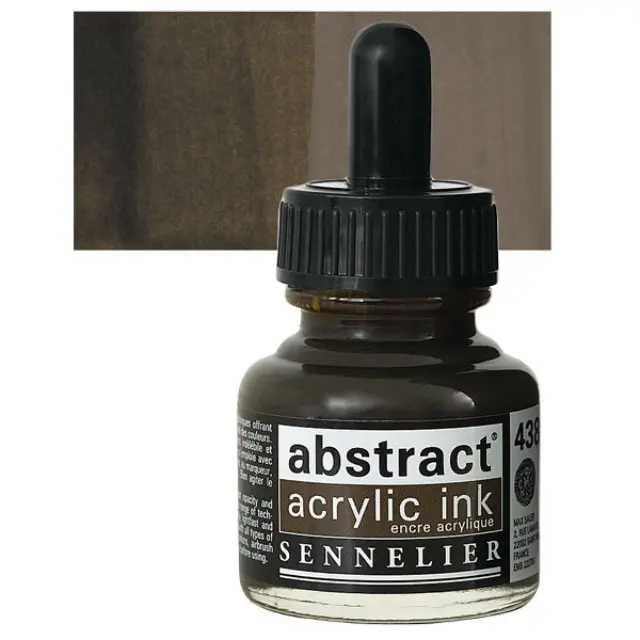 Sennelier Abstract Ακρυλικό Μελάνι 438 Sepia - 30ml