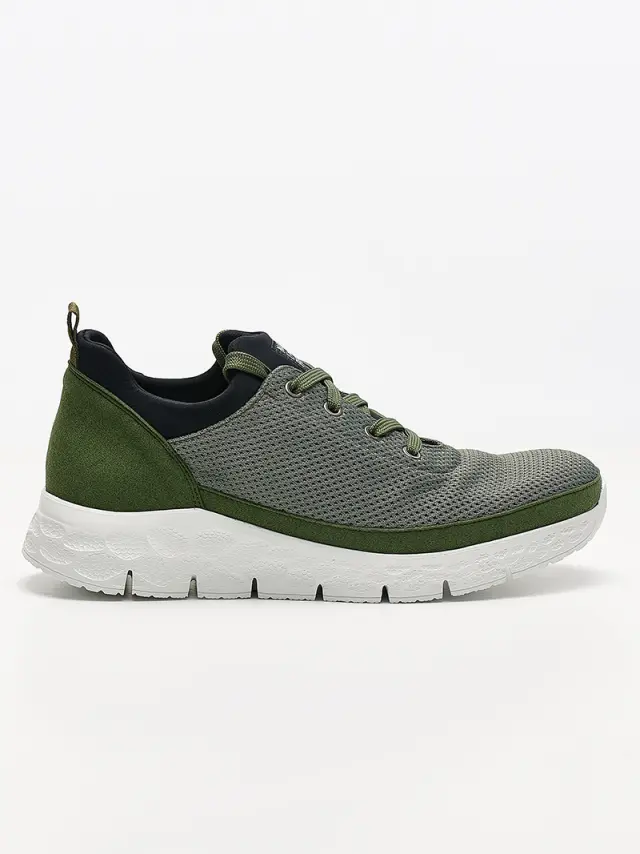 Mephisto Sneakers Ανδρικό ύφασμα Πράσινο NIF/ONYX KHAKI 2