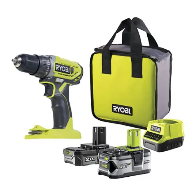 RYOBI 5133003774 ΚΡΟΥΣΤΙΚΟ ΔΡΑΠΑΝΟΚΑΤΣΑΒΙΔΟ 18V R18DD3-215S 2×1.5 Ah Li-ion