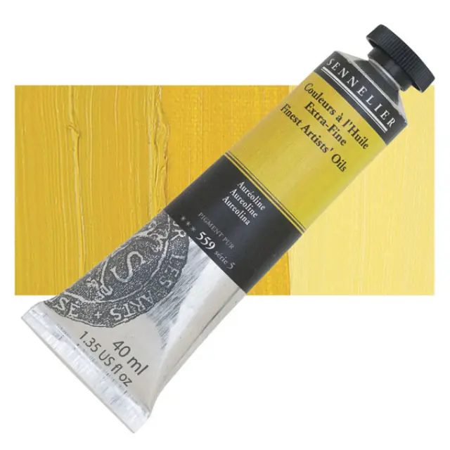 Sennelier Λάδι Finest Artists Oil 559 Aureoline - 40ml