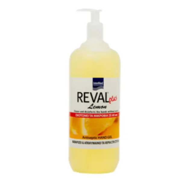 Intermed Reval Plus Antiseptic Hand Gel Lemon 1000ml