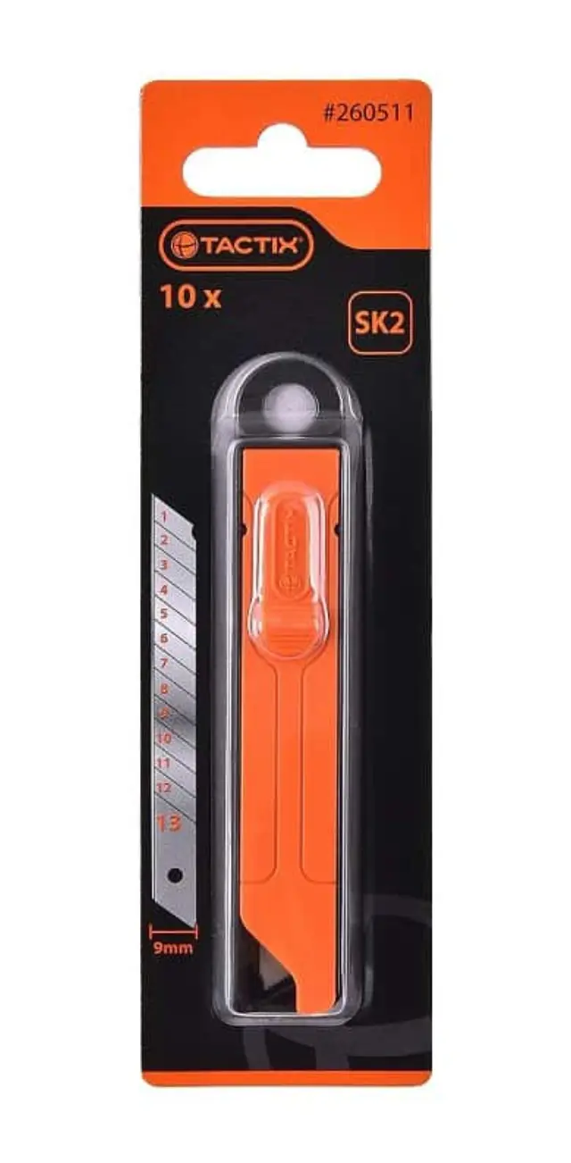 ΛΑΜΕΣ ΜΑΧΑΙΡ.TACTIX ΜΙΚΡΕΣ 9mm /10ΤΕΜ 2